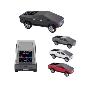 WSTER WS-580 Pickup Truck Model Bluetooth Speaker Cybertruck Style Rechargeable Portable Audio with USB TF AUX FM TWS Stereo Sound Ideal for Parties and Gifts