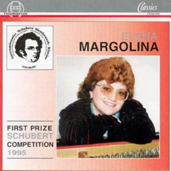 Elena Margolina - First Prize Schubert Competition 1995  [COMPACT DISC - CD]