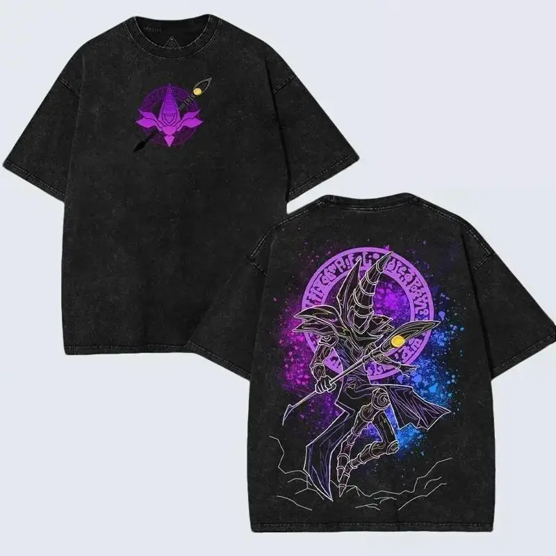 Dark Magician Legendary Yugioh Yu-gi-oh Monster Card Yugi Muto anime manga  game 2 sided