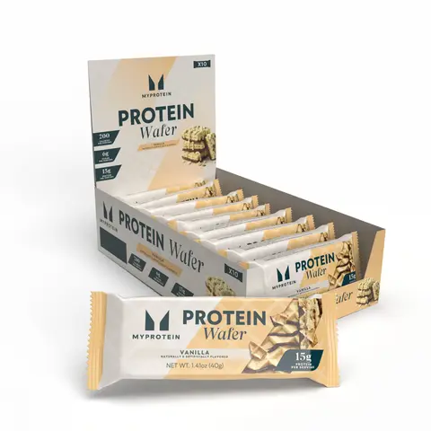 Protein Wafers - Fitness-Friendly Sweet Treat, 15g Protein.