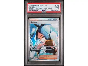 2023 Pokemon Scarlet and Violet Paldea Evolved Special Illustration Rare Dendra #266 PSA 9