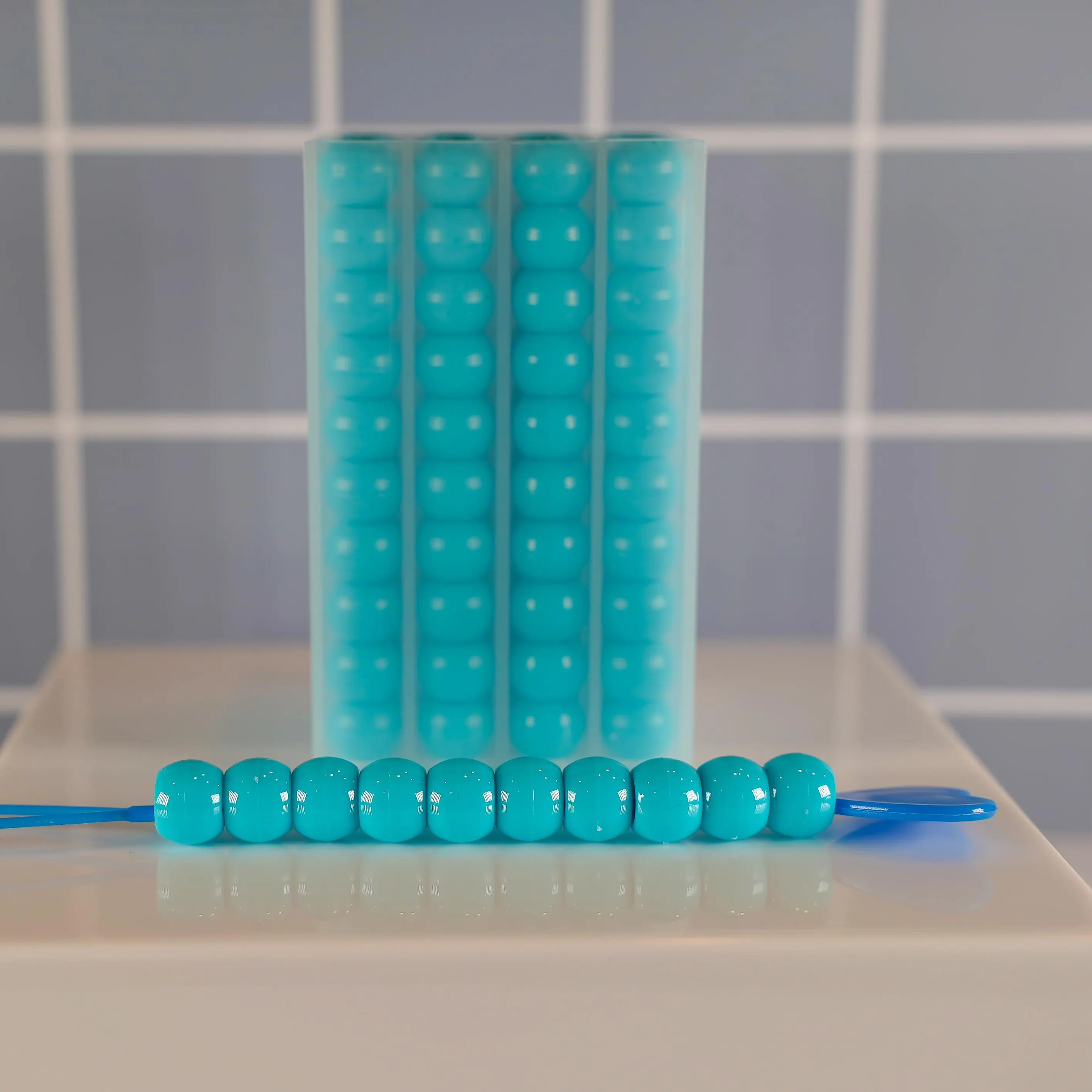 ShampooTime BeadBox Bead Accessories for Hair - Effortless Beading with Preloaded Solid Color Beads - Easy to Add to Hair for Styling Beadwand