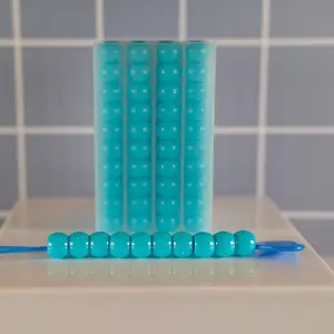 ShampooTime BeadBox Bead Accessories for Hair - Effortless Beading with Preloaded Solid Color Beads - Easy to Add to Hair for Styling Beadwand