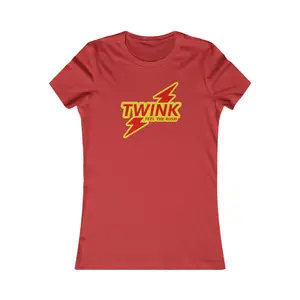 Twink Femme Fit Graphic Tee - Stamp Me Rush