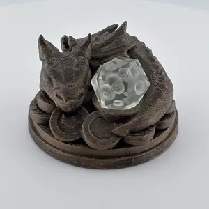 Handmade Custom Artesian 7pc D&D Dice Set Double Casted Meteor Style Blanks w Number Shell for Roleplaying Games