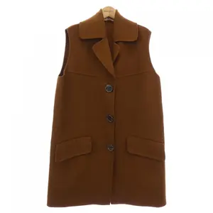 Pre-owned MARNI Cashmere Small Leather Goods Blend Long Vest