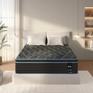 Queen Mattress 10/12 Inch, Black Queen Size Memory Foam Mattress for Cool Night & Spinal Alignment, Pressure Relief & Motion Isolation, Edge Support, CertiPUR-US Certified