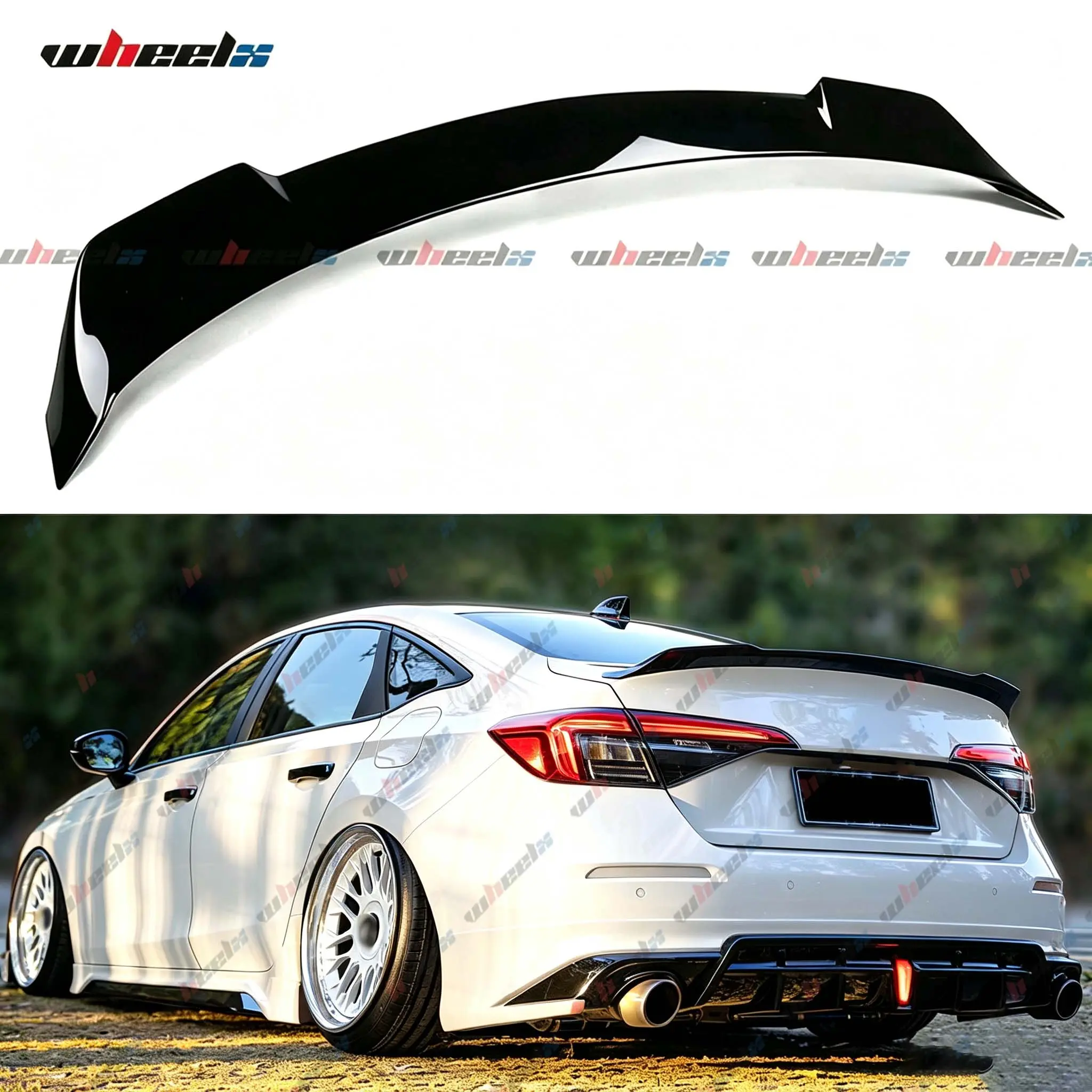 2018-2024 Toyota Camry SE XSE L LE XLE Hybrid – Yofer V2 Style High Kick Trunk Spoiler Wing | All Trims | Sedan Only