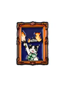 Cute Cartoon Cat Animal Print Brooch Pin, Hat Pins, Multifunctional Fashion Accessory for Bags, Clothing, Hats, All Seasons Wear