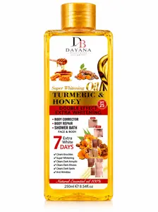 DAYANA TURMERIC & HONEY BODY OIL – 250ML