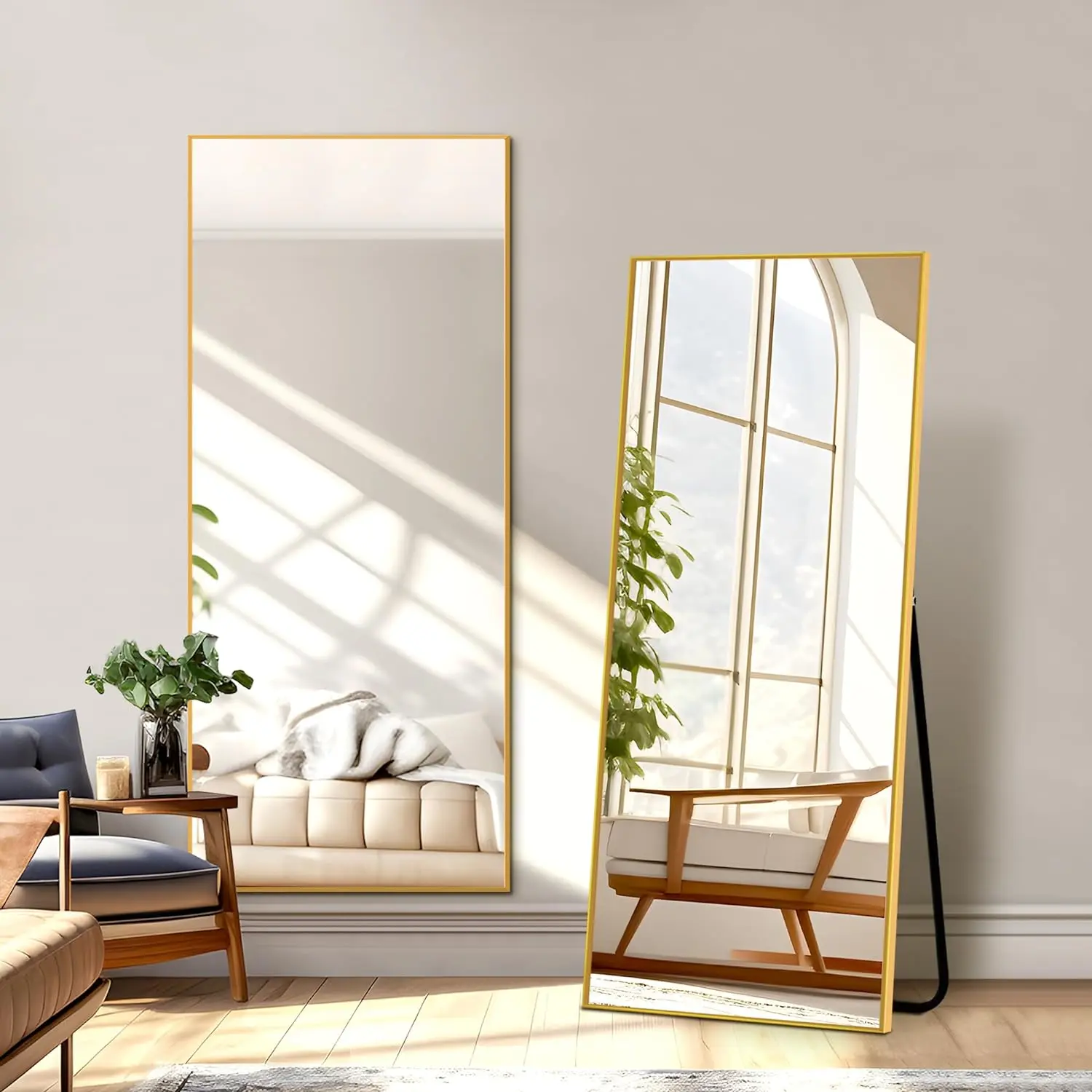 Without LED Gold 64"x21"