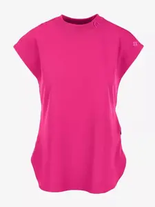 Med Couture Amp Women's 2-Pocket STRETCH Tuck in Dolman Crew Neck Scrub Top