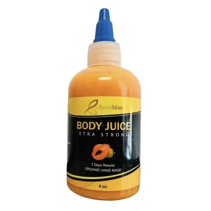 Byenblan Papaya Smoothie Skincare 4 oz - Ideal for Moisturizing & Comfort Organic Hand Made Body Juice Xtra Strong