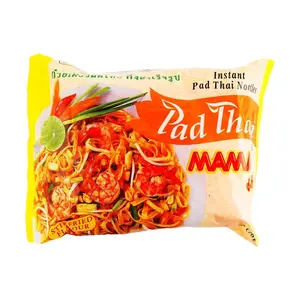 MAMA Thai Pad Thai Noodles 2 Pack - Authentic Thai Stir-Fried Rice Noodles 70g/Pack | Sweet & Sour Flavor