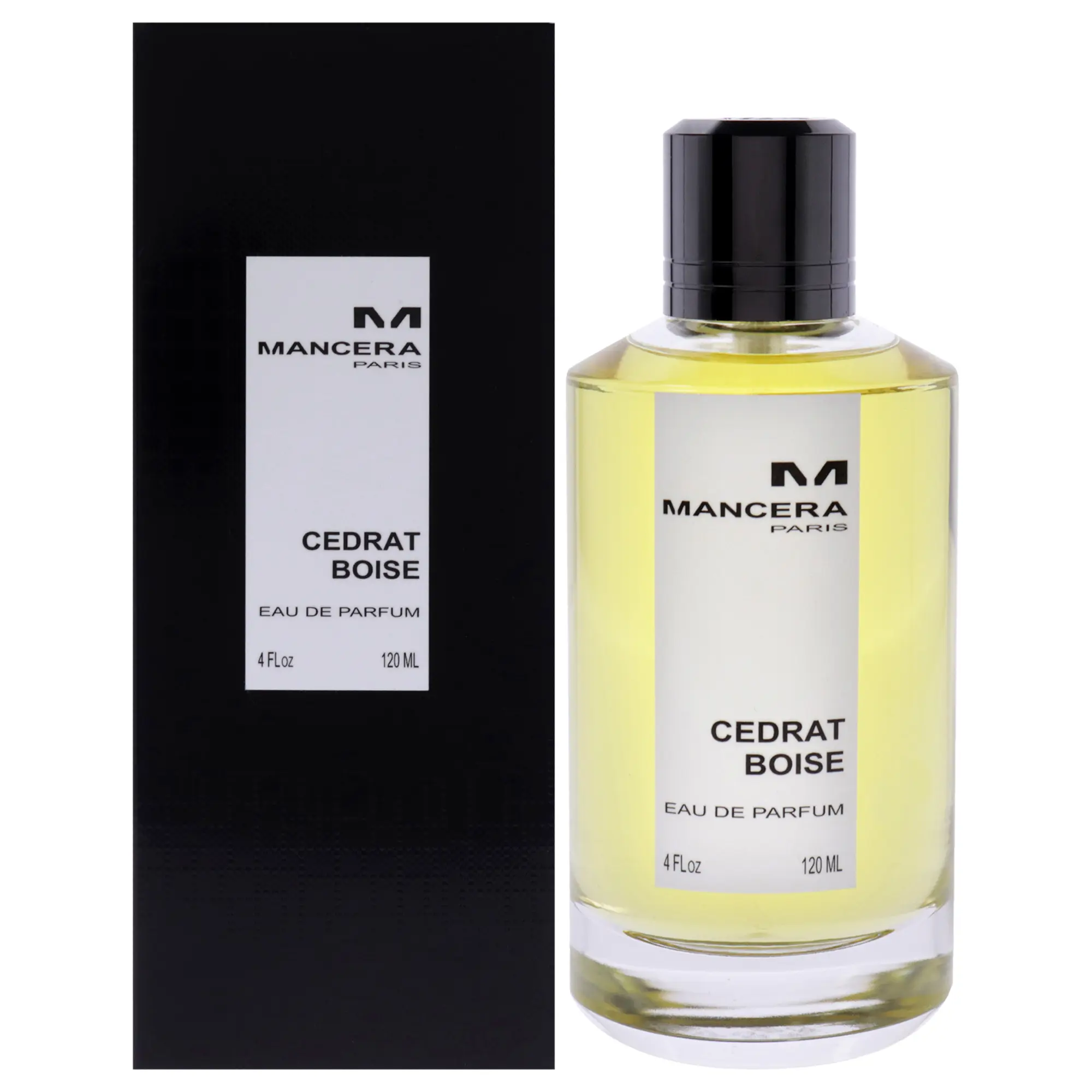 Cedrat Boise by Mancera, Boxed Chic Golden Citrus Scent Intense Eau de Parfum Spray with Lasting Effects, 4 oz Unisex Fragrance, Boxed Unisex Fragrance, Chic Unisex Fragrance