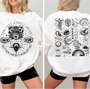 Time Cast A Spell On You But You Won't Forget Me 2 Sdile Shirt, Classic Rock Band Lover Sweatshirt, Retro Music Fan Gift, Festival Wear, Silver Tee