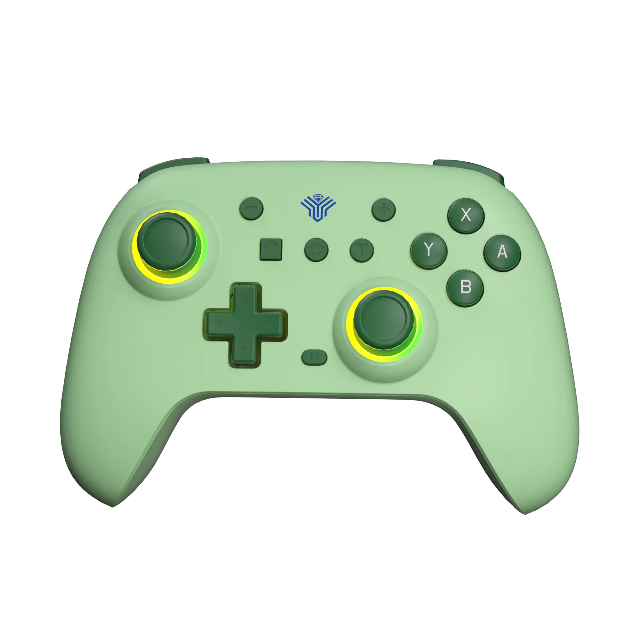 YUYIU Wireless Console Controller - Programmable Gamepad for PC, Switch, Android, TV, Hall Effect Anti-Drift Joysticks, Programmable Macros, Esports Triggers, 6-Axis Gyro, Dual Vibration, RGB Lighting, Plug & Play Gamer Stuff