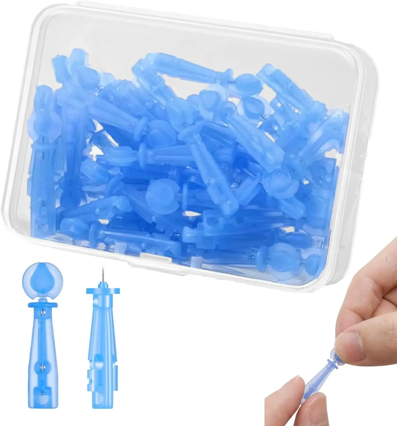 50-Piece Professional Facial Blackhead Extractor Tool - Whitehead Remover for Blemish Extraction (Home Supplies), Facial Care Tools, Blackhead Remover Tool