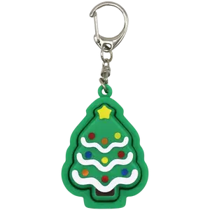 Christmas Tree Fidget Clicker: keychain accessory, stress relief, cute must have stocking stuffer