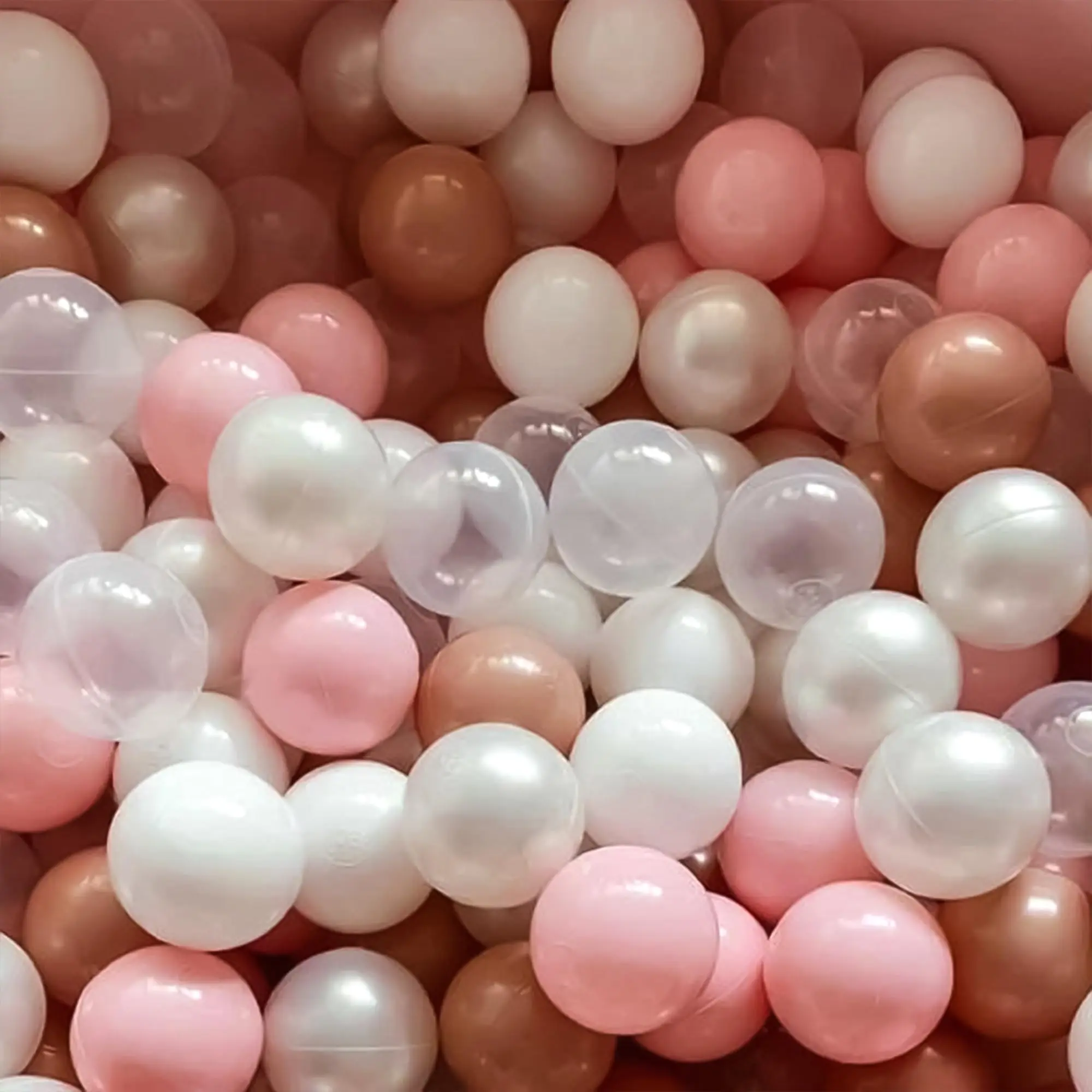 Almast Kids Ball Pit Balls Pack of 100 5.5cm - Gold Pearl Colors