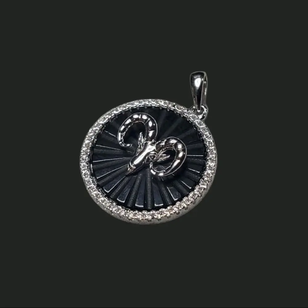 Aries Pendant Silver 925- Zodiac Sign