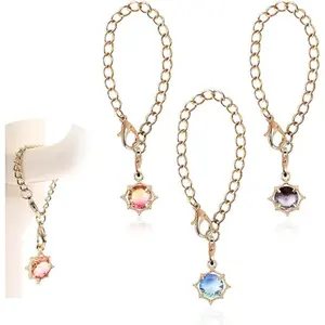 3PCS Charm for Stanley Cup Accessories Chain for Simple Modern & Yeti & Meoky Tumblers or Others Water Cups with Handle, Personalized Identification Charm for Tumblers