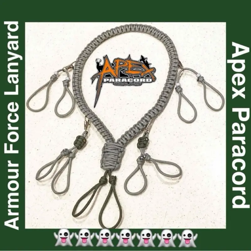 Hunting lanyard extra bulky natural handmade using paracord fast shipping high quality gear gifts for men women hunting accessories for duck hunting and deer hunting