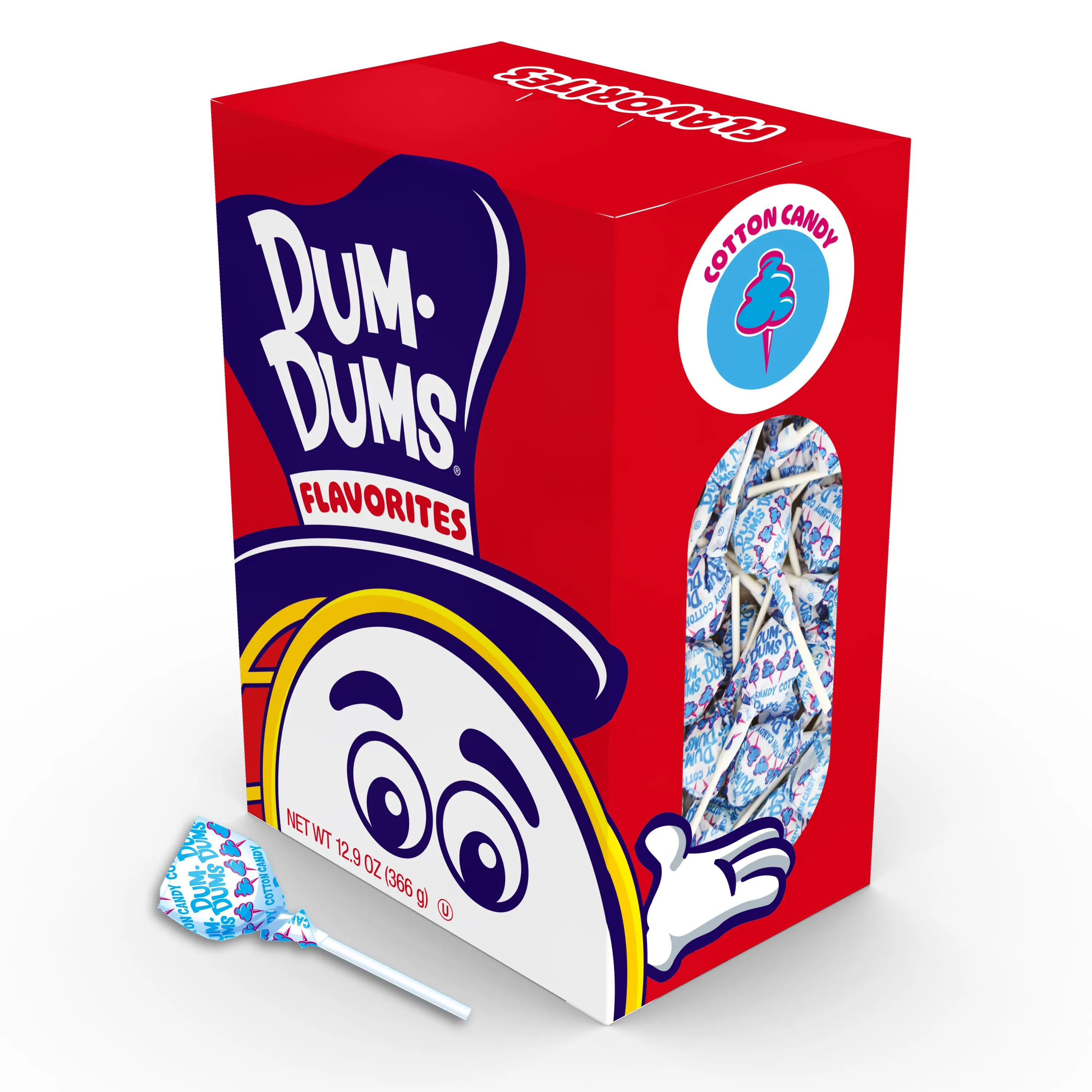 Dum Dums Cotton Candy Lollipops - 50 Count Bag Dum Dums Cotton Candy Lollipops - 50 Count Bag
