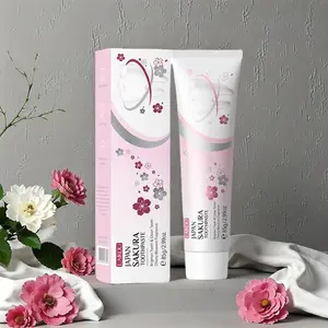 Sakura Toothpaste 85g, Rich in peppermint extract, Clean Teeth, Natural Ingredients, Fresh Breath, Gentle Formula, Suitable for Home Travel, Daily Use Portable Pack.
