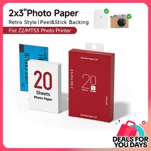 HPRT 2x3”Zink Photo Paper (20 Sheets/Pack) – Only Compatible with HPRT Z2&MT53 Instant camera