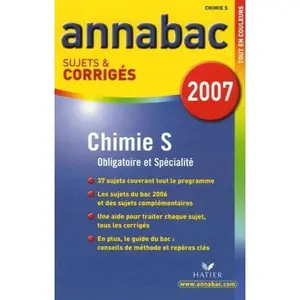 USED-Chimie Tle S : Sujets et corrigés by Various (Paperback)