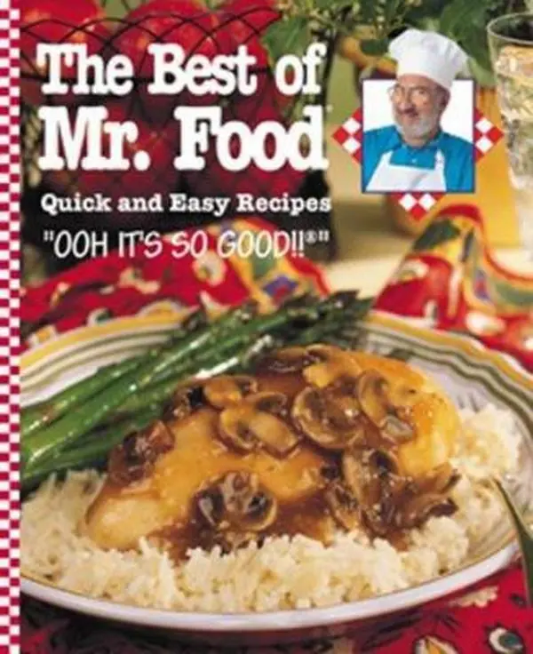 Used Hardcover Cookbook - The Best of Mr. Food: Quick and Easy Home Cooking Recipes by Art Ginsburg (208 Pages, 1.74 lb, With Illustrations, English)