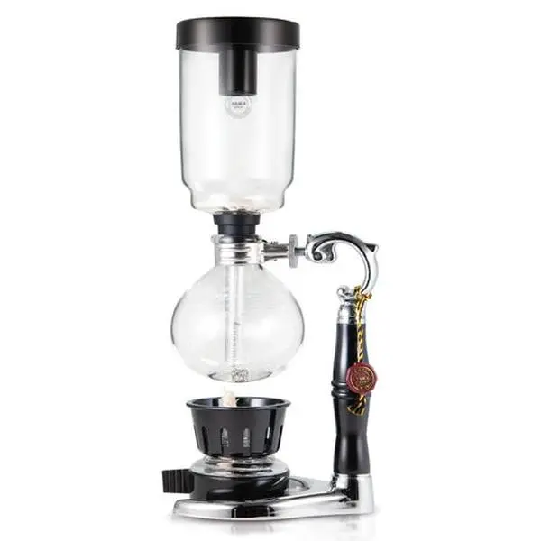 Yama Siphon 3 Cup Glass Tabletop Coffee Maker Yama Siphon 3 Cup Glass Tabletop Coffee Maker