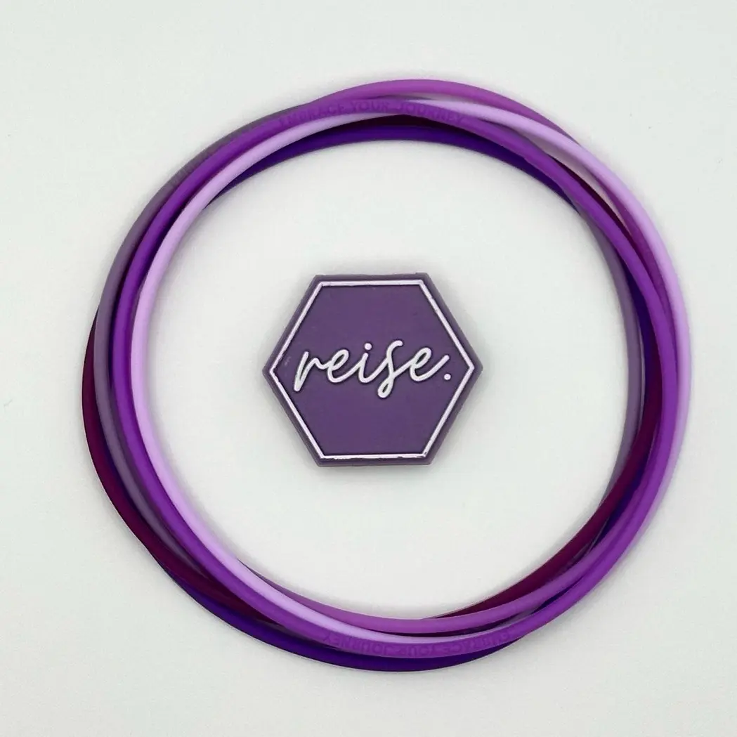 "The OG" / Silicone Stacking Bracelets / Moments Collection Stack