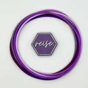 "The OG" / Silicone Stacking Bracelets / Moments Collection Stack