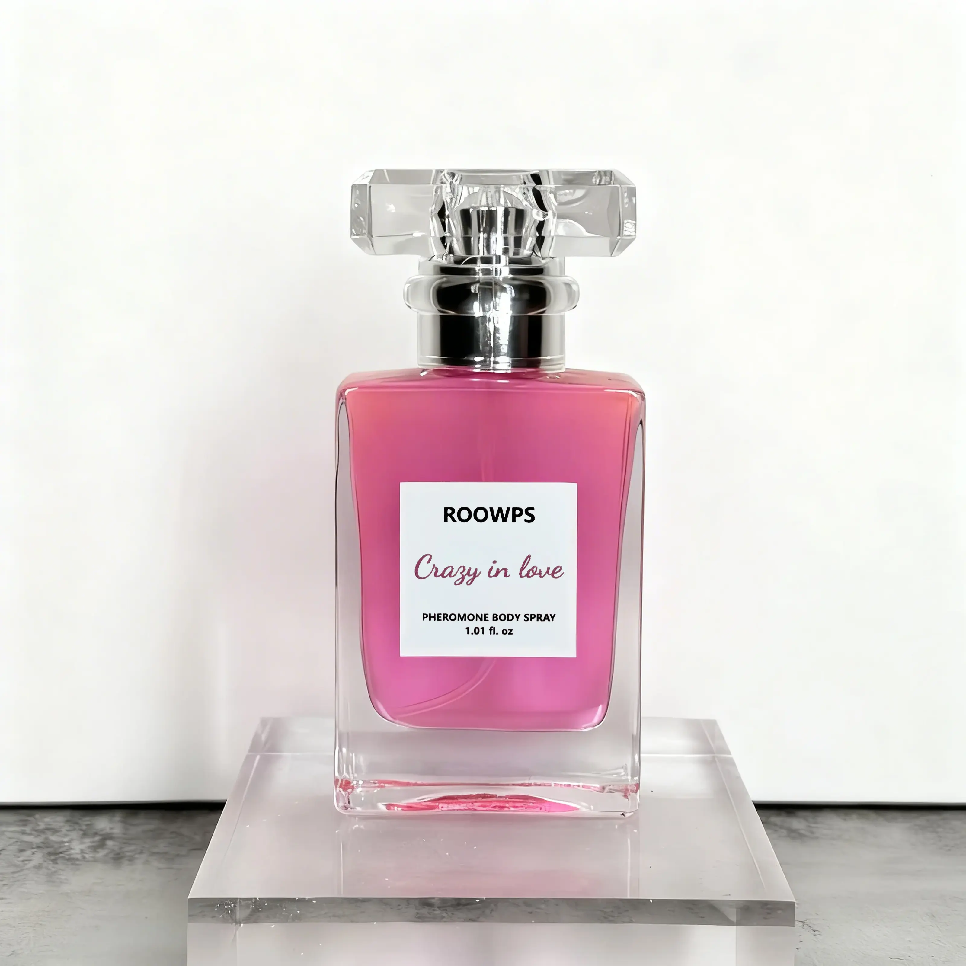 CRAZY IN LOVE Women's Pheromone EDP Body Perfume Spray - Aromatic Sweet Fruity Floral Scent, Long-Lasting Daily Wear EDT EDP Spray, Ideal Gift for Women