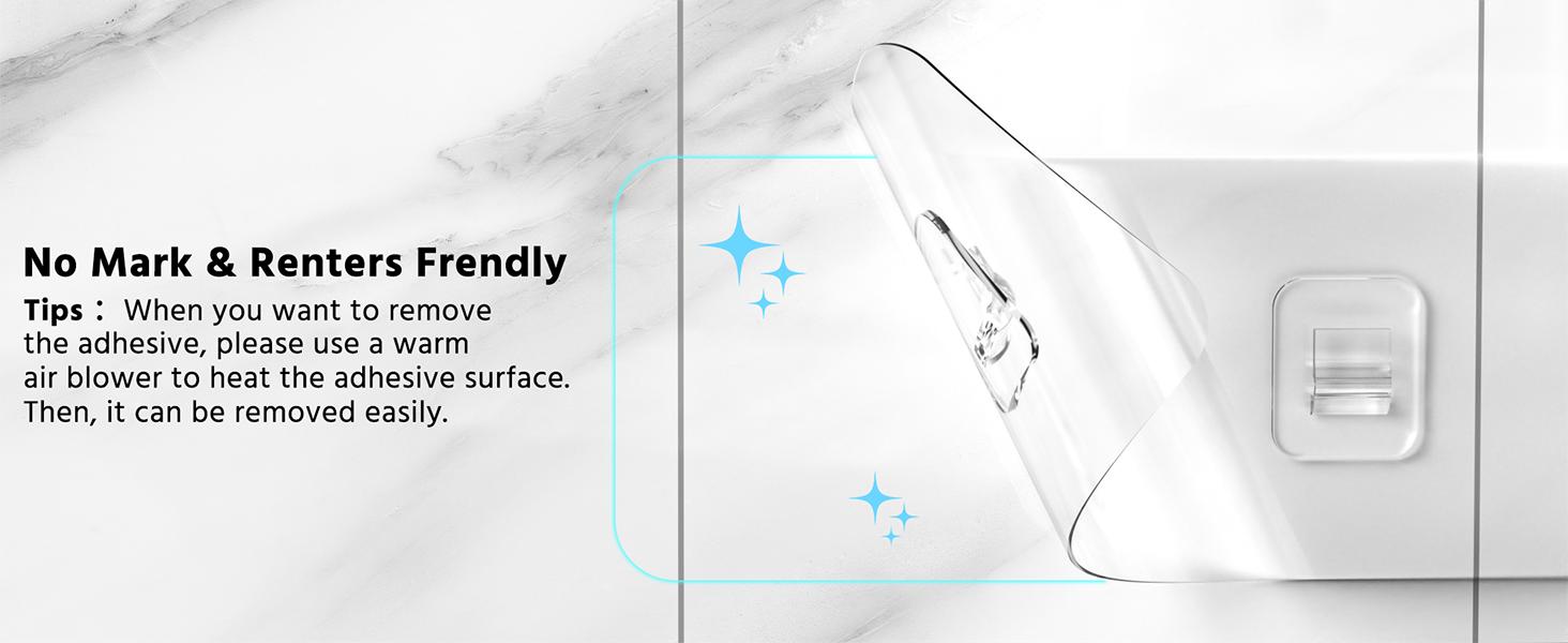 Shower Caddy Shelf Organizer Rack, Self Adhesive Black Bathroom Shelves Basket, Home Farmhouse Wall Inside Organization and Storage Decor Rv Accessories, First Camper Apartment Essentials