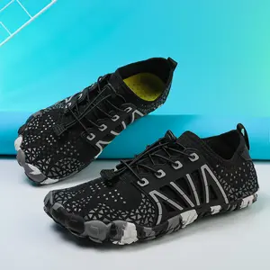 Unisex Vibrant Water Shoes/Aqua Socks – Quick-Dry, Non-Slip Barefoot Athletic Footwear with Triangle Pattern and Camouflage Sole for Beach, Swimming, Pool, and Water Parks; Suitable for Men, Women, and Children,summervibes