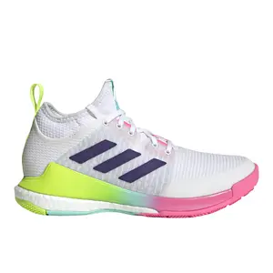 adidas Womens Crazyflight Volleyball Volleyball Sneakers Shoes - White