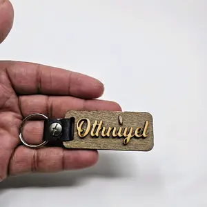 Personalized 3D Key Name Tag for Holidays, Birthdays, or Special Events