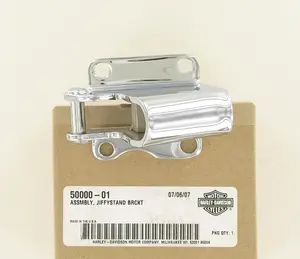 New OEM Genuine Harley-Davidson Bracket Jiffy Stand Forward Control Kit, 50000-01
