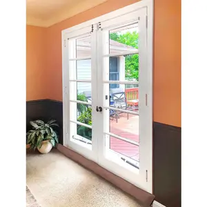 Door Draft Stopper - Weighted Faux Suede Patio Door Draft Blocker, Apartment Noise Blocker, Window Draft Dodger - 72" Long - Lt. Brown