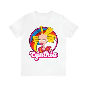 Cynthia Rugrats T-Shirtsl T-Shirt , Cynthia T-Shirts, Rugrats Cynthia Blue T-Shirt, Rugrats Cynthia Tour Big & Tall T-Shirt, Rugrats T-shirt, Cynthia Top Dou T-Shirt