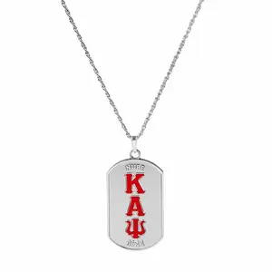 BBGreek Kappa Alpha Psi - Dog Tag Pendant Necklace - Official Vendor