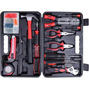 160 Piece Hand Tool Set Kit with Toolbox Electricians Tools