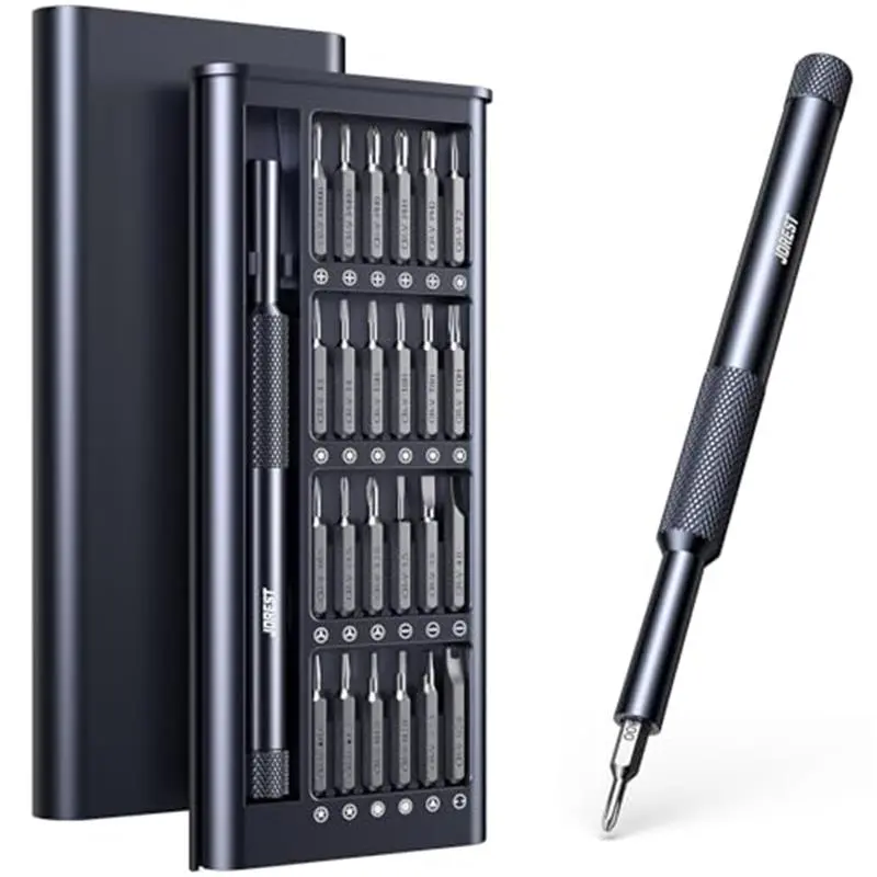 25-IN-1 Precision Screwdriver Set, Mini Repair Tool Kit with Torx for Mobile Phones, Computer, Laptop, Switch, Glasses, Watch, Ring Doorbell, Electronic, Small Gift Gadget for Men