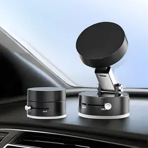 Car Magnetic Phone Holder Adjustable Rotating Suction Hands-Free Cell Phone Mount for Desktop Stand Accessory Durable Car Part