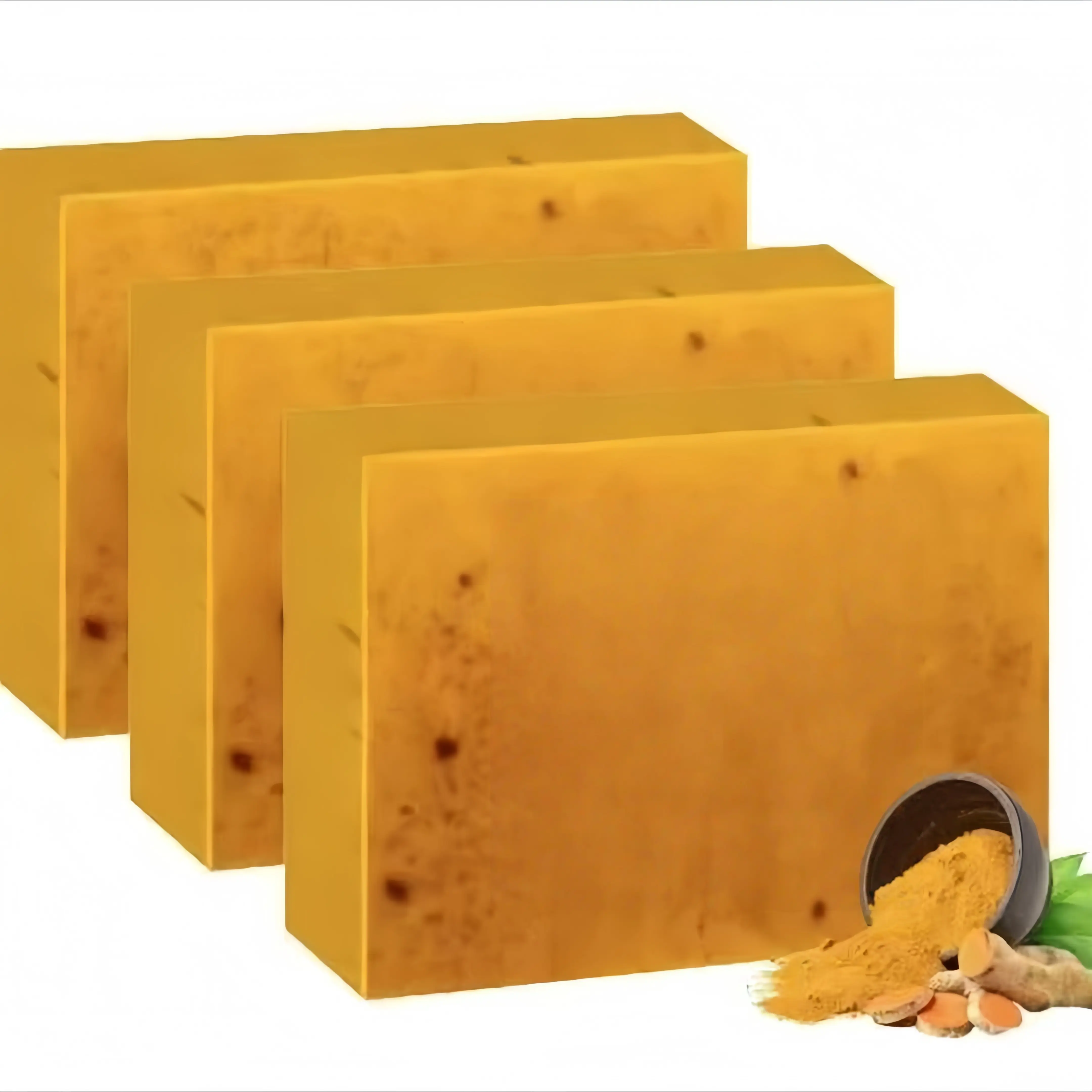 Lemon Turmeric  Kojic Acid Soap (Complimentary bottle of Soap Bag)Gentle Dark Spot Remover for Face Acne Cleanser Cream Cleansing turmeric soap Face Facial Skincare Radiant Comfort