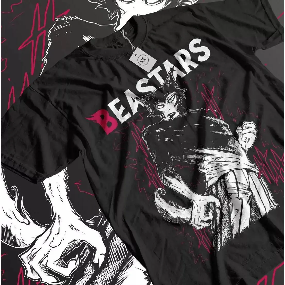 Beastars Legoshi Beastars T-shirt Girl Anime Japanaise Style Gift Shirt All Size , Best Gift For Fan