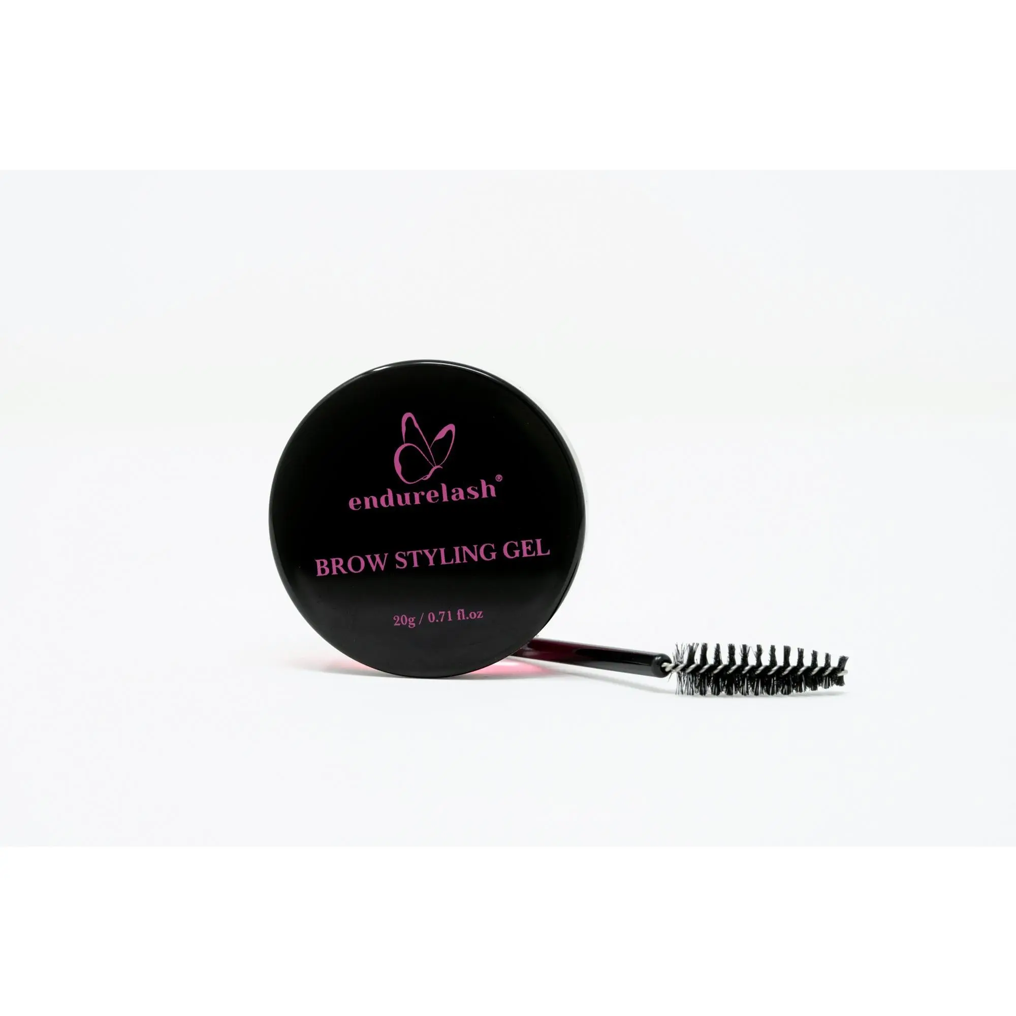 EndureLash Pro Brow Styling Gel, Clear, Long Lasting Hold, Shapes, Grooms and Sets Brows, Dries Clear, No White Flakes, Hydrating Formula, Ideal for Brow Lamination Aftercare